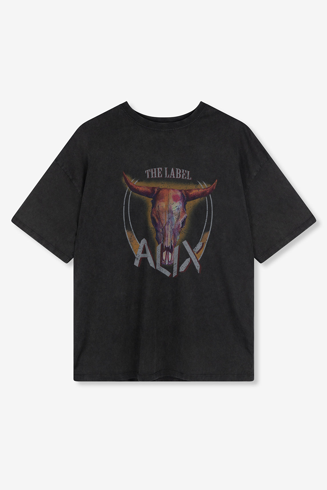 Alix the Label bull t-shirt black